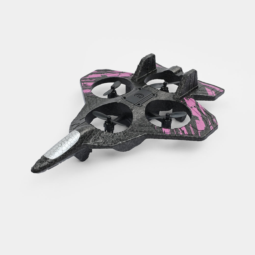 Fighter Plane 2.4GHz Remote Control Stunt Drone Quadcopter
