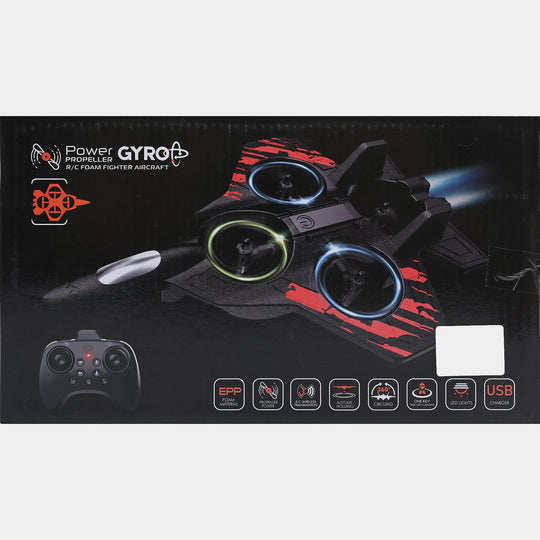 Power Propeller Gyro RC Foam Fighter Aircraft