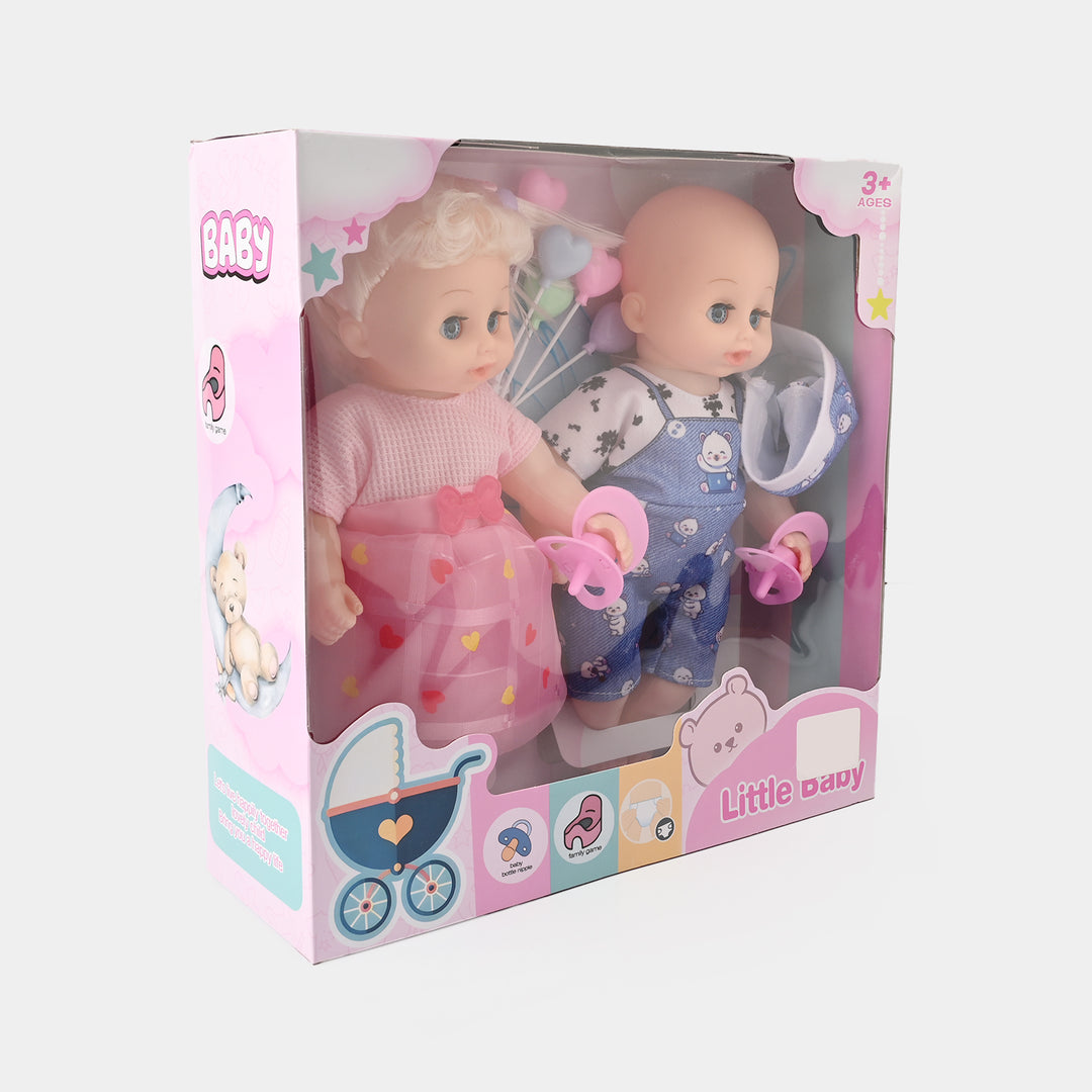 12 Inch Angel Dolls W/Pacifier 622A