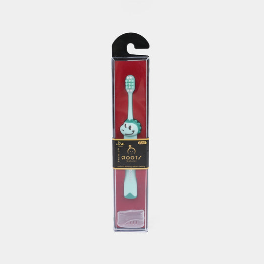 Kids Manual Toothbrush Set with Vent Cap and Easy-Grip Handle
