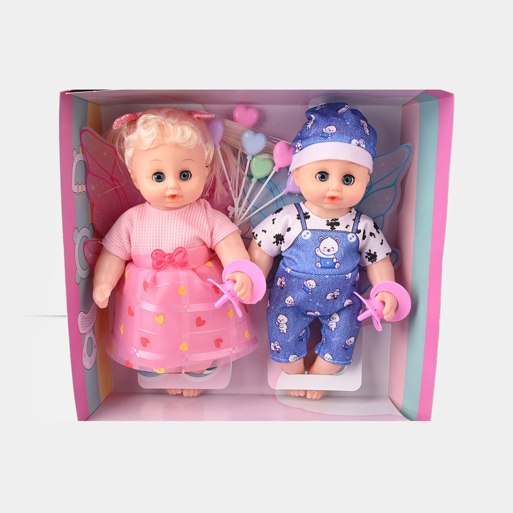 12 Inch Angel Dolls W/Pacifier 622A