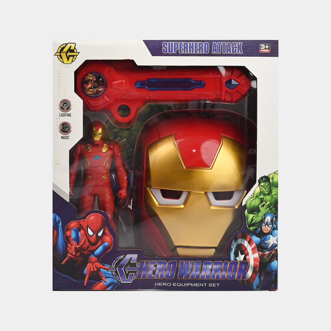 Superhero Character Figure Set for Kids