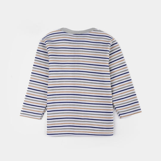 Infant Boys Cotton Jersey Night Suit
