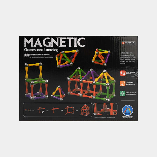 3D Magnetic Learning Building Blocks 90Pcs