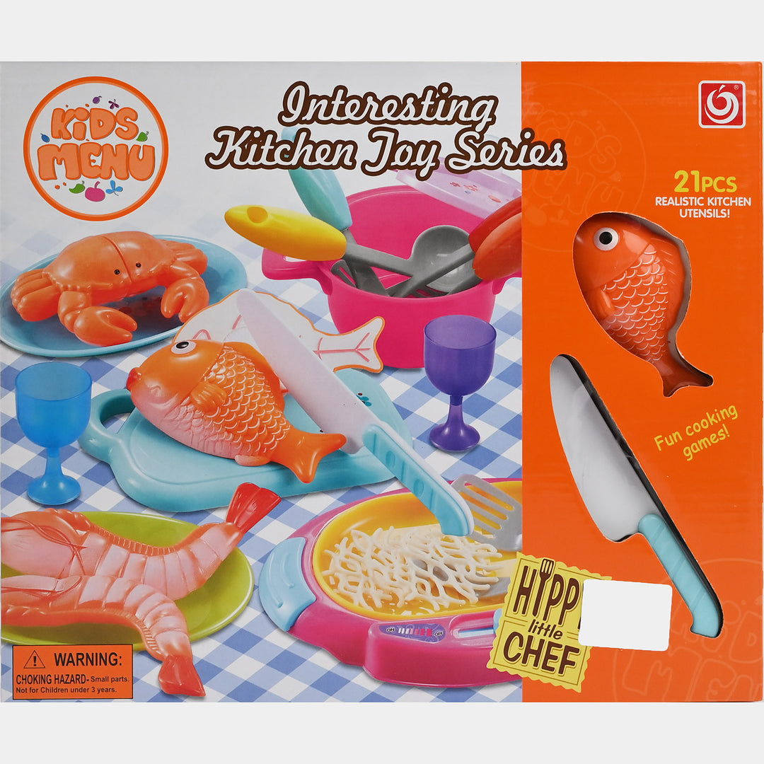Interesting Kitchen Play Set for Girls