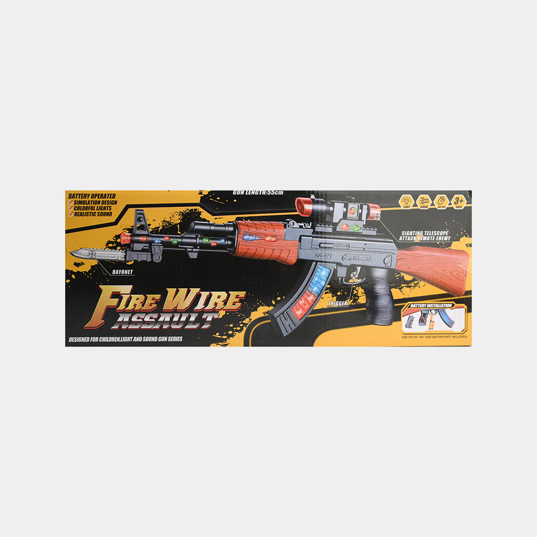 Electric Fire Light And Sound Toy