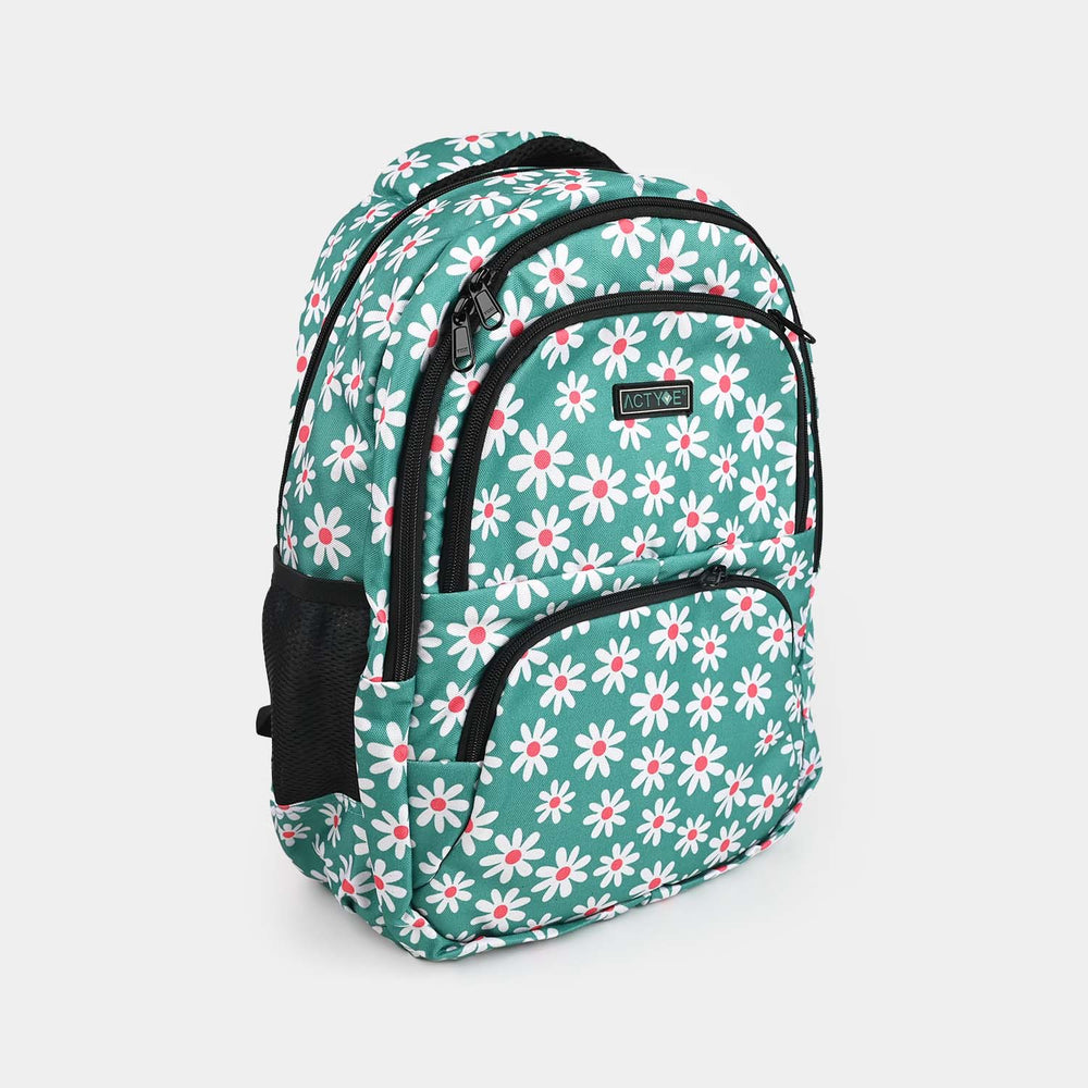 (Actyve Bags) Flora Fusion School Backpack for Kids