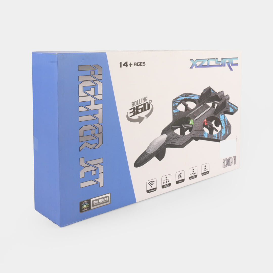 Fighter Jet 360° Rolling RC Stunt Drone/Aircraft