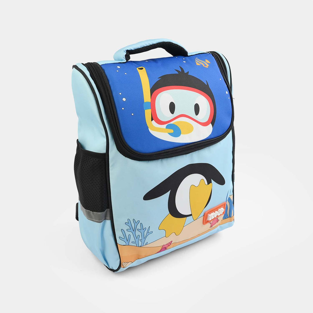 LEVUP 15" D Open Backpack/School Bag for Kids | Grade KG