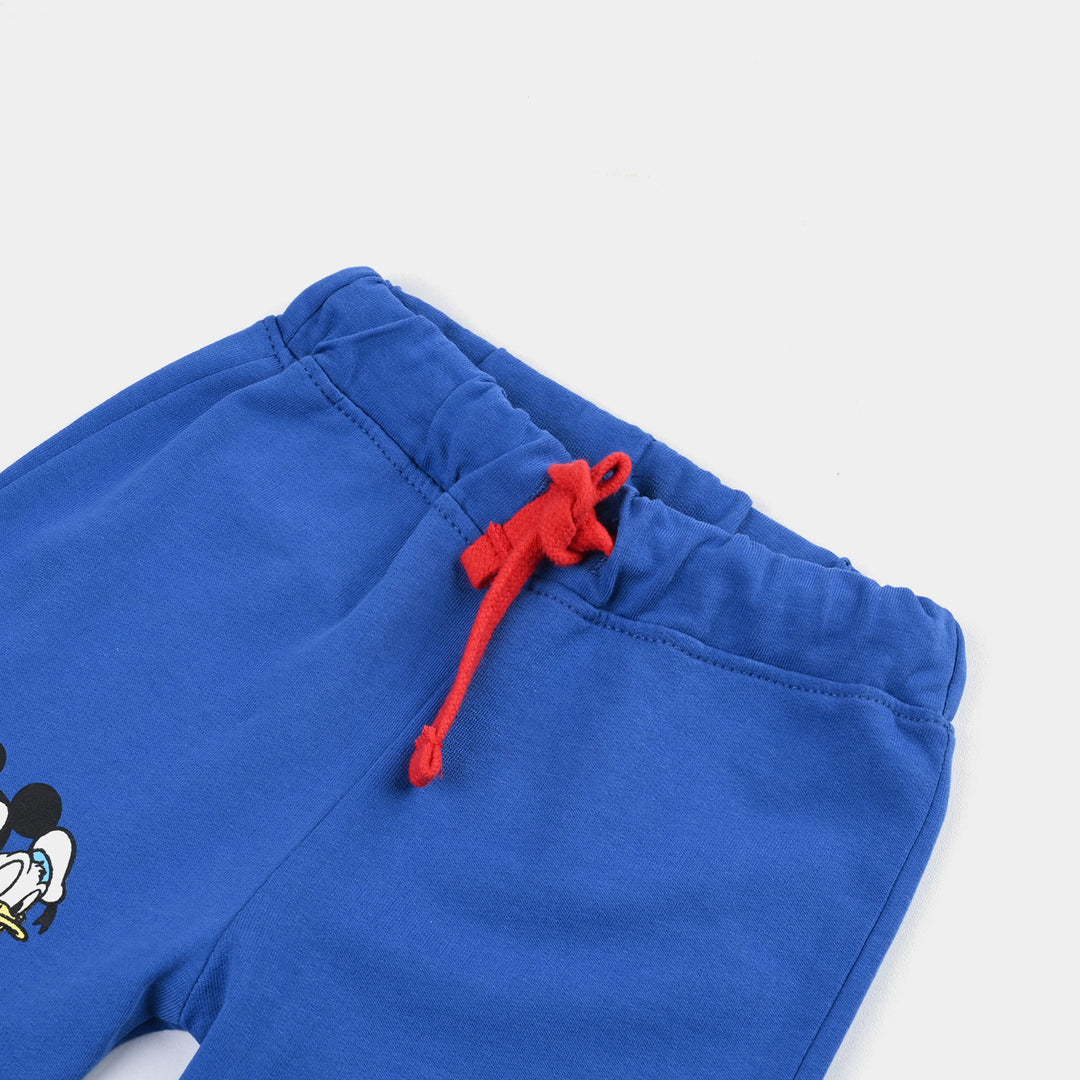 Infant Boys Jersey/Terry Shorts (Character) - Blue