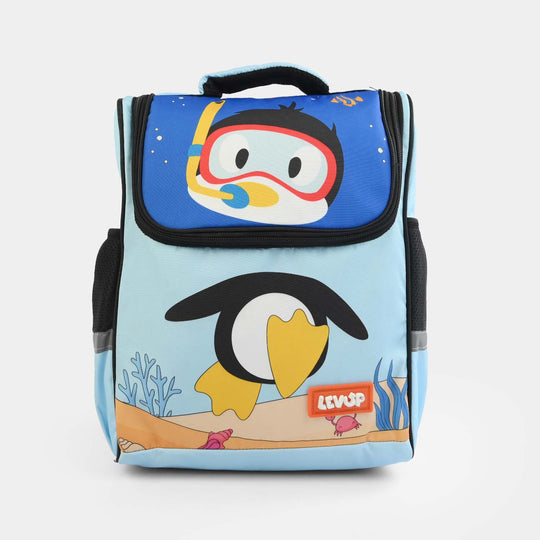 LEVUP 15" D Open Backpack/School Bag for Kids | Grade KG