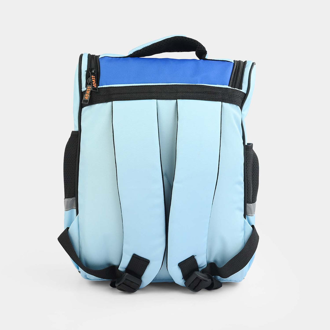 LEVUP 15" D Open Backpack/School Bag for Kids | Grade KG