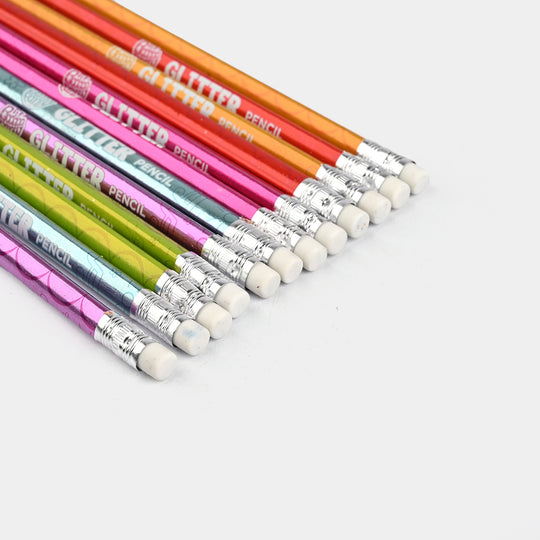 Glitter Pencils Pack Of 12