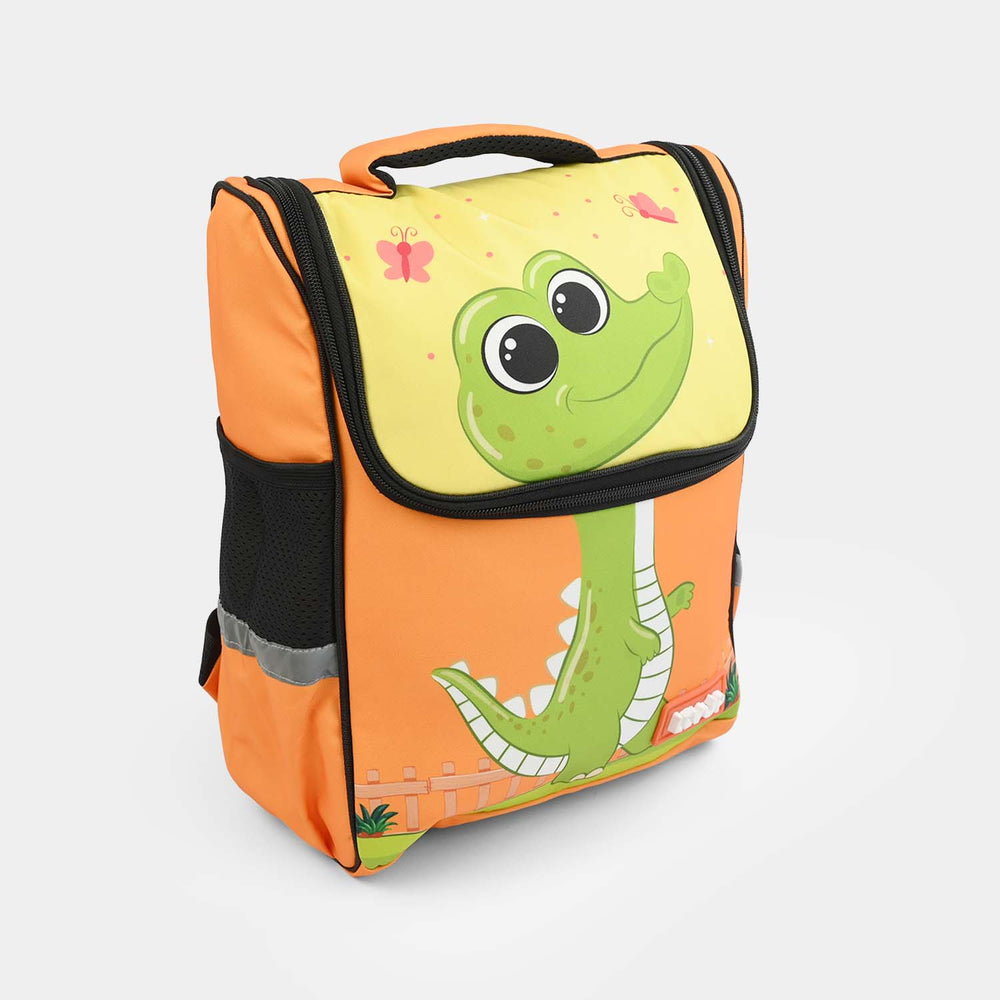 LEVUP 15" D Open Backpack/School Bag for Kids | Grade KG