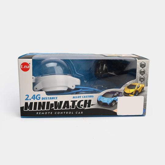 Wrist Watch Mini Remote Control Car | Blue
