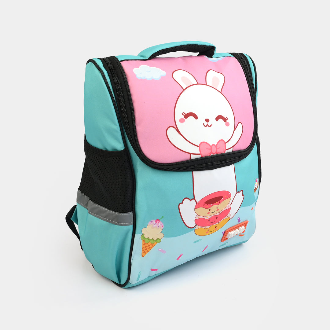 LEVUP 15" D Open Backpack/School Bag for Kids | Grade KG