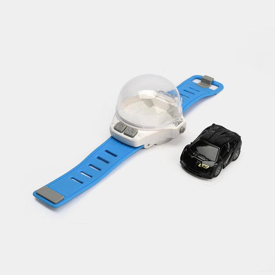 Wrist Watch Mini Remote Control Car | Blue