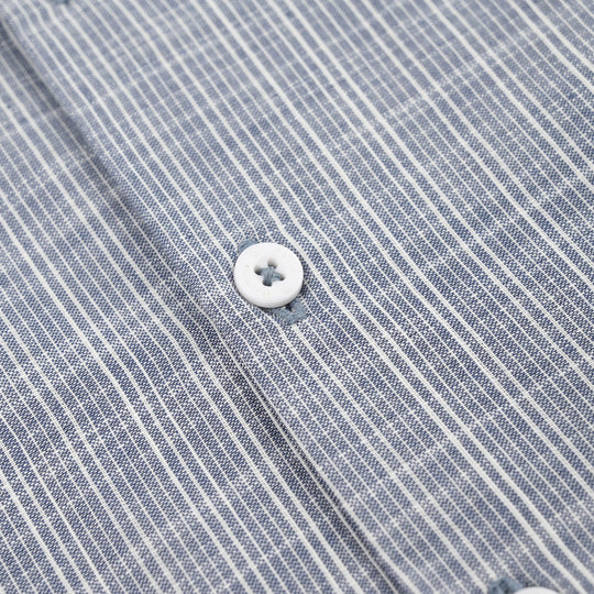 Boys Yarn Dyed Shirt (State of Mind) - Grey