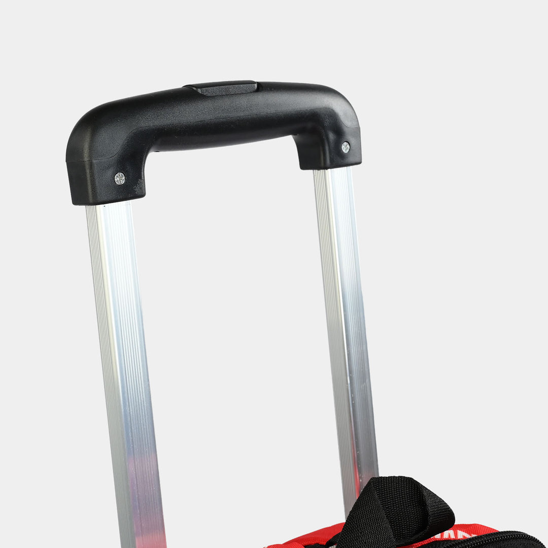 LEVUP 16" Embossed Shell Trolley Bag 3 Wheel for Kids | Grade 1-4