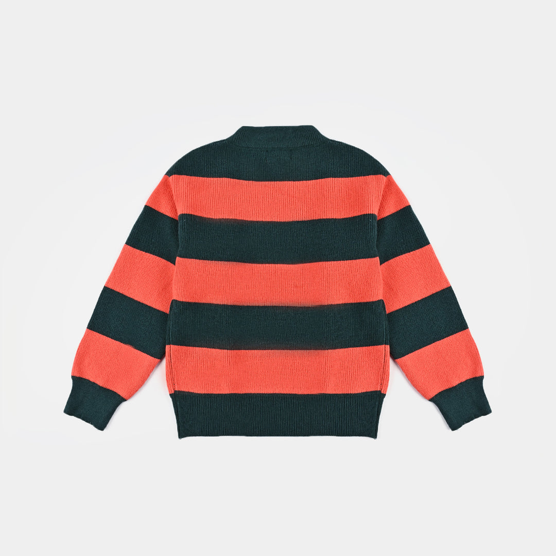 Boys Knitted Sweater Stripes