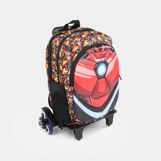 LEVUP 16" Embossed Shell Trolley Bag 3 Wheel | Grade 1-4