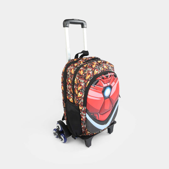 LEVUP 16" Embossed Shell Trolley Bag 3 Wheel | Grade 1-4