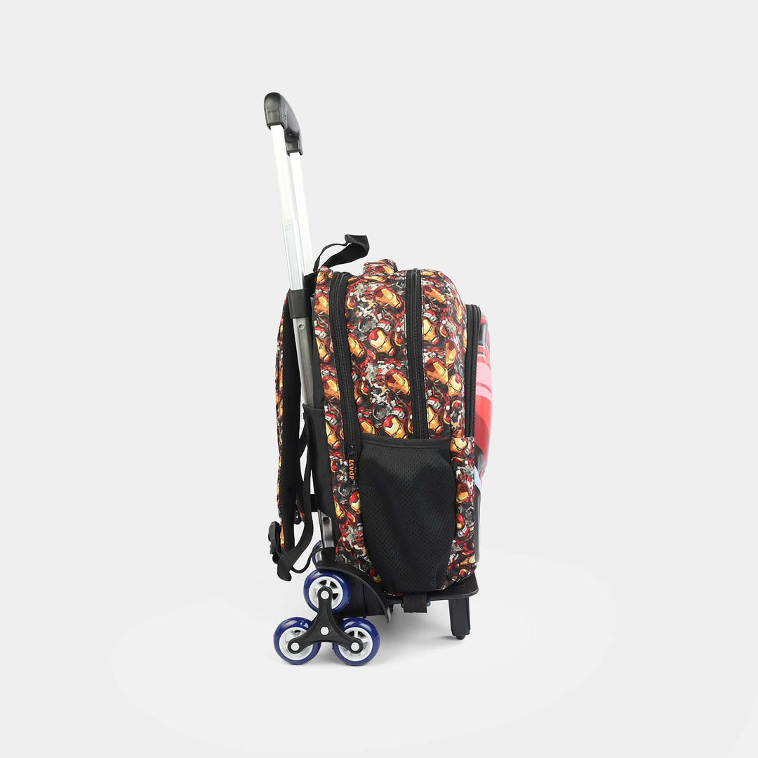 LEVUP 16" Embossed Shell Trolley Bag 3 Wheel | Grade 1-4