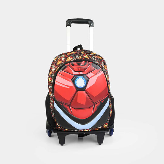 LEVUP 16" Embossed Shell Trolley Bag 3 Wheel | Grade 1-4