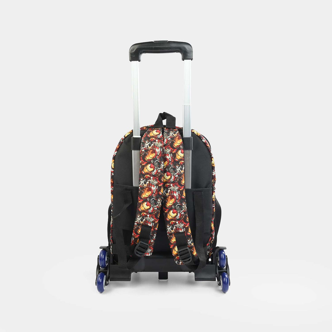 LEVUP 16" Embossed Shell Trolley Bag 3 Wheel | Grade 1-4