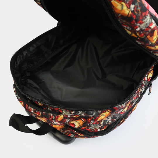 LEVUP 16" Embossed Shell Trolley Bag 3 Wheel | Grade 1-4