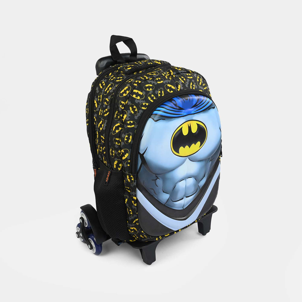 LEVUP Embossed Shell Trolley Bag 3 Wheel | Grade 1-4