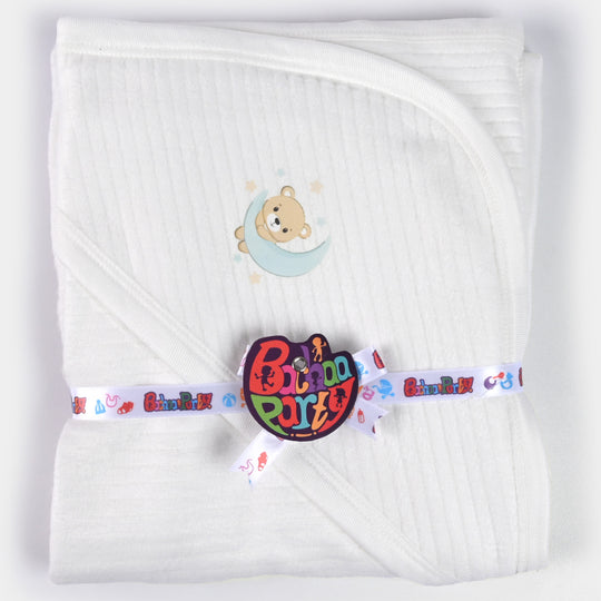 Baby Winter Wrapping Sheet | Off White