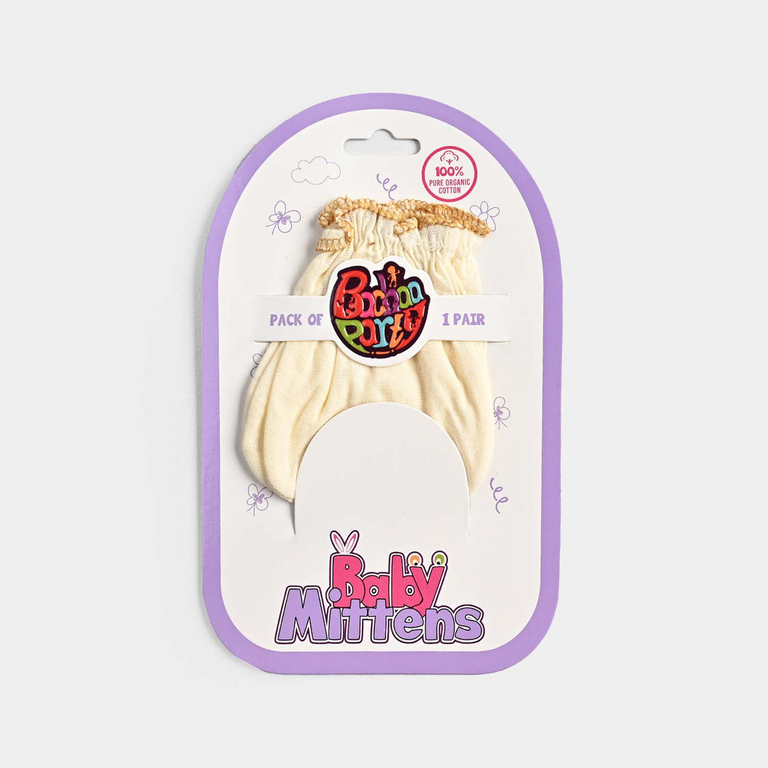 Pure Organic Cotton Mittens | 0M+