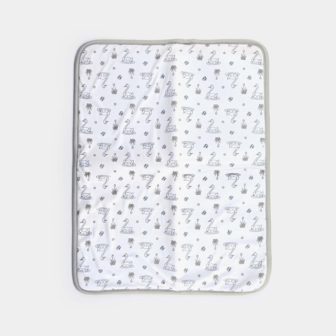 Baby Changing Sheet 17x22 Duck | Grey