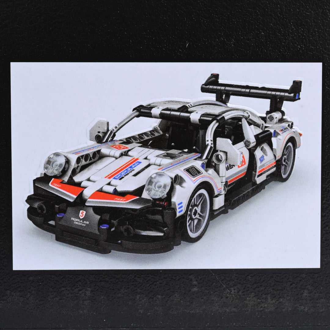DIY Racing Car Building Block Set | 450 Pcs