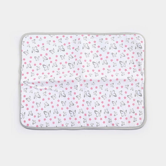 Baby Changing Sheet 17x22 Butterfly | Grey