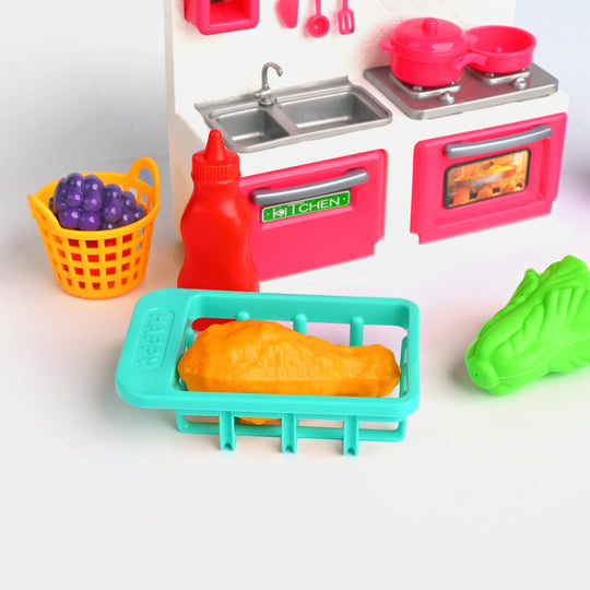 Kitchen Set - Fun Playhouse Cooking Toy for Kids