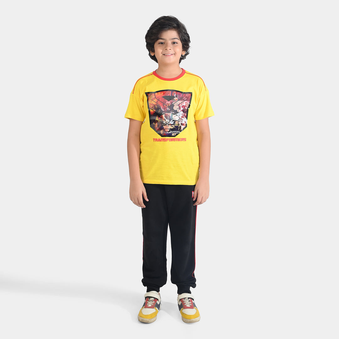 Boys Jersey/Terry 2 Piece Suit Transformers