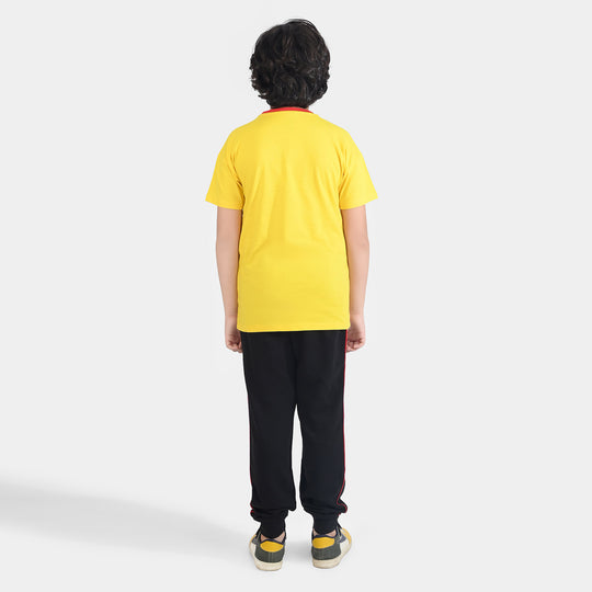 Boys Jersey/Terry 2 Piece Suit Transformers