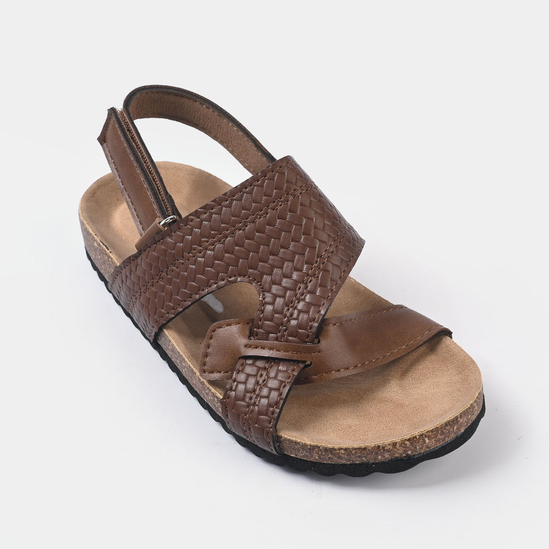 Boys Sandal 716-21-BROWN