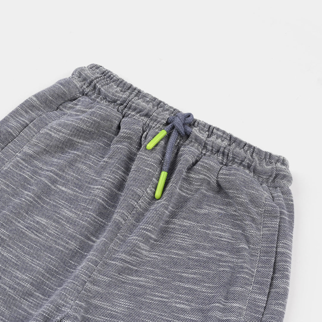 Boys Cotton PK Jersey Shorts (Victory) - Grey