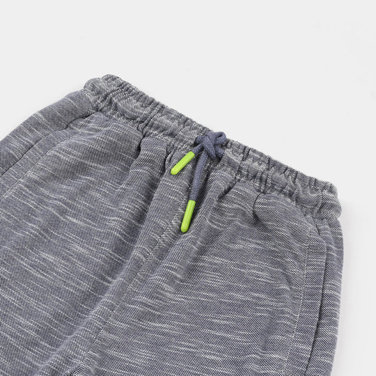 Boys Cotton PK Jersey Shorts (Victory) - Grey
