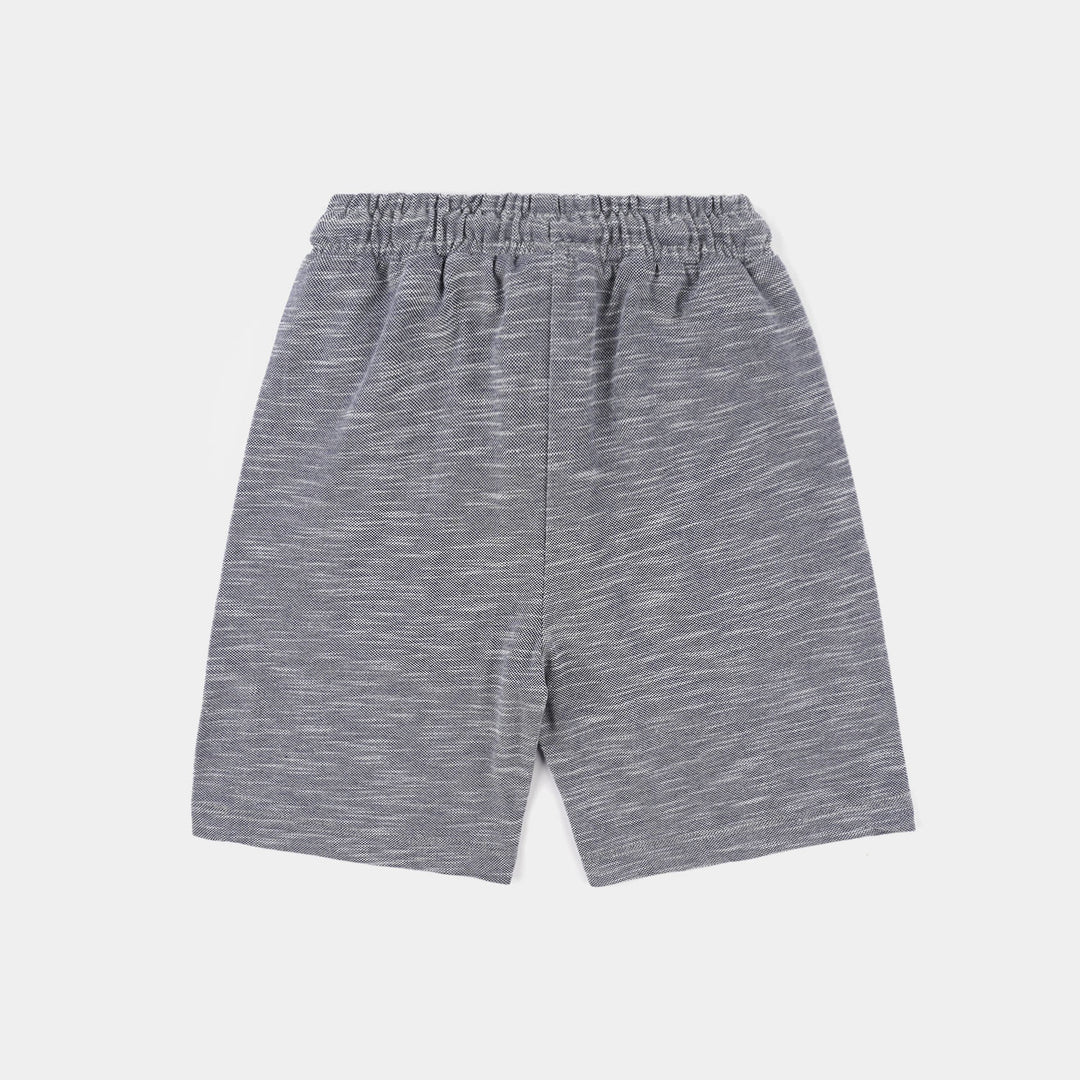 Boys Cotton PK Jersey Shorts (Victory) - Grey