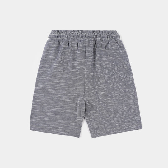 Boys Cotton PK Jersey Shorts (Victory) - Grey