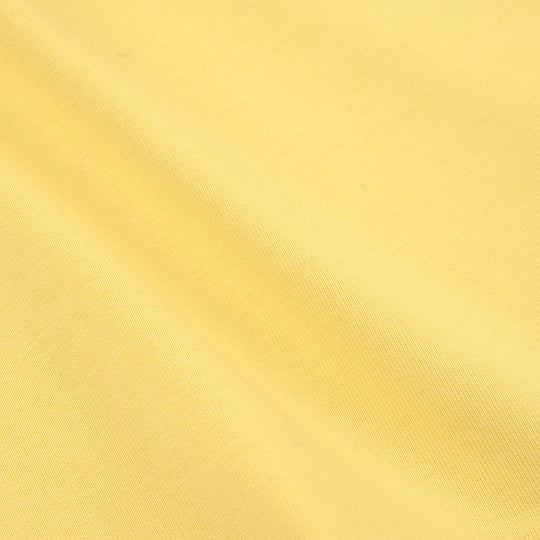 Boys Lycra Jersey Basic T-Shirt - Lemon