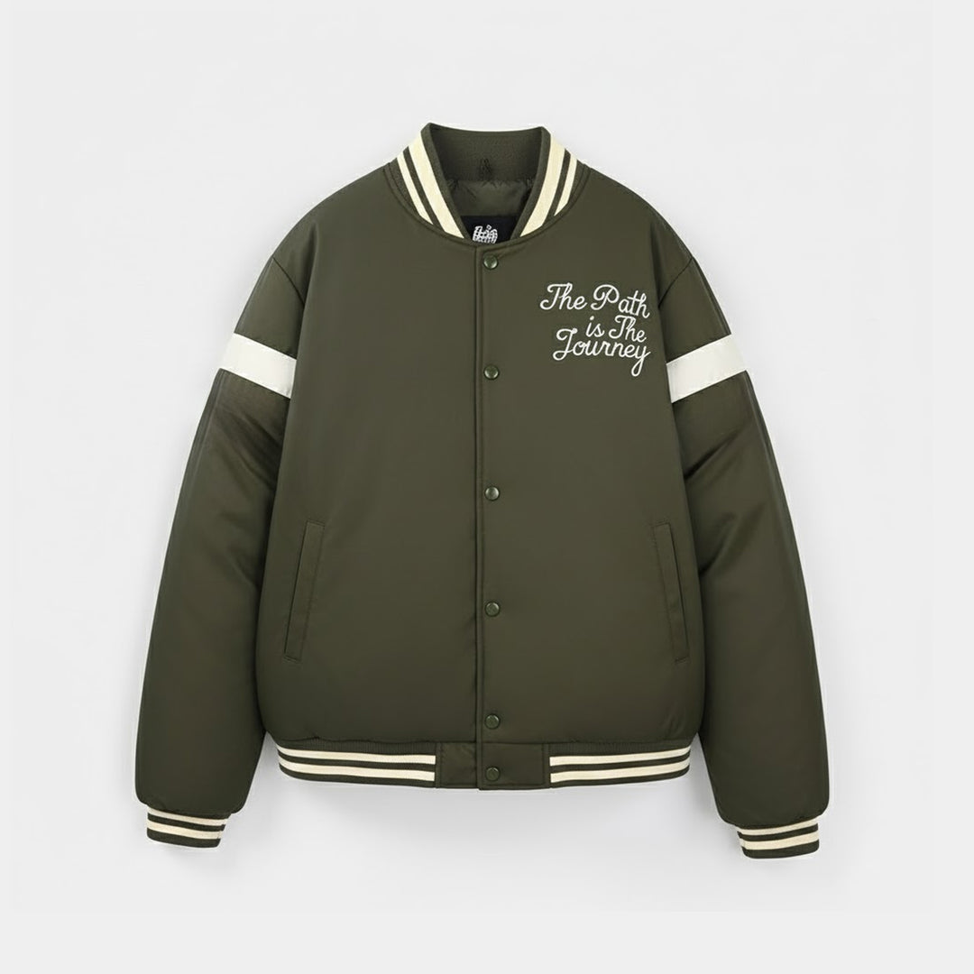 Teens Boys Puffer Jacket - Green