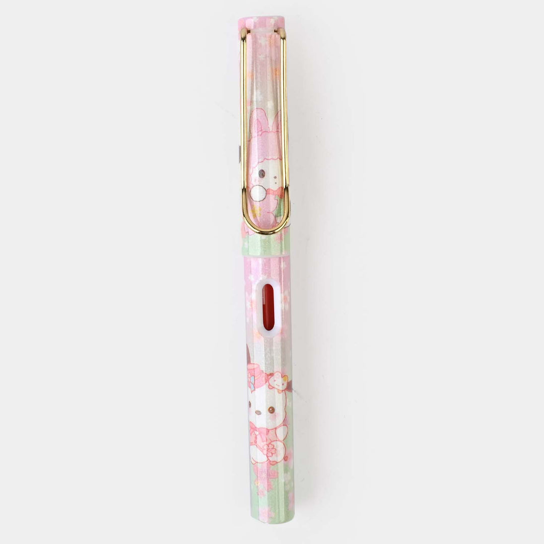 Stylish Fountain Ink Pen With Plastic Case