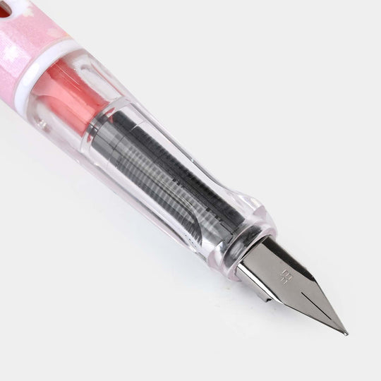 Stylish Fountain Ink Pen With Plastic Case