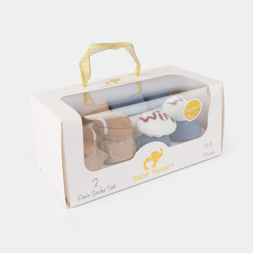 Baby Socks Set Pack Of 2