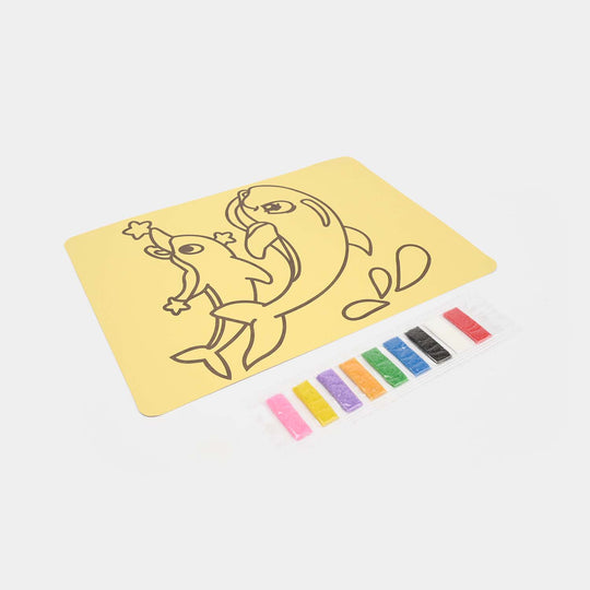 Sand and Art Coloring Painting Set